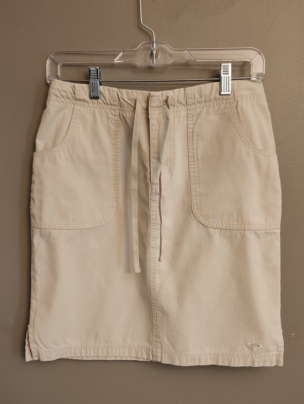 Roxy Khaki Mini Skirt